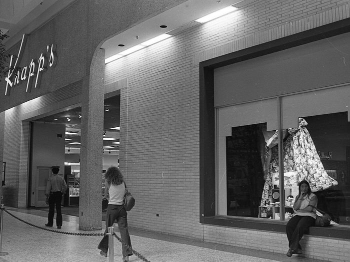 Lansing Mall - Vintage Photo (newer photo)